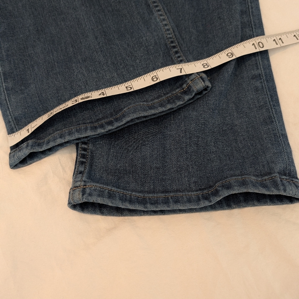 Paige Men's Normandie Jeans Straight Stretch Sz 34 X 33 Med/Dark Wash Designer - Picture 10 of 15